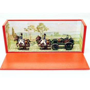 Forge de campagne, 4 chevaux, en coffret diorama